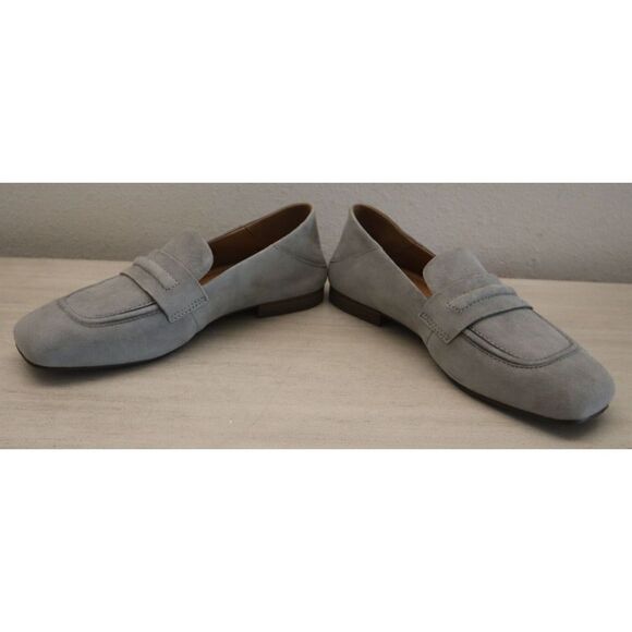 UGG 1128414 Women's Sz 5 Gray Arroyo Suede Janaya Collapsible Loafer $90 - Picture 2 of 10